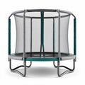 Kids trampoline with safety net and sturdy steel frame 300 x 300 x 240cm