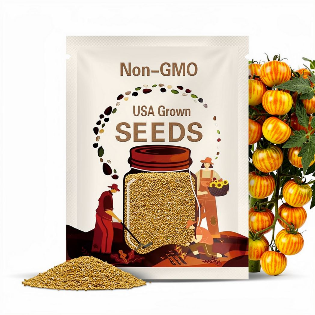 Golden Hour Tomato - Micro Dwarf Tomato Seeds - Sweet Yellow Tomatoes