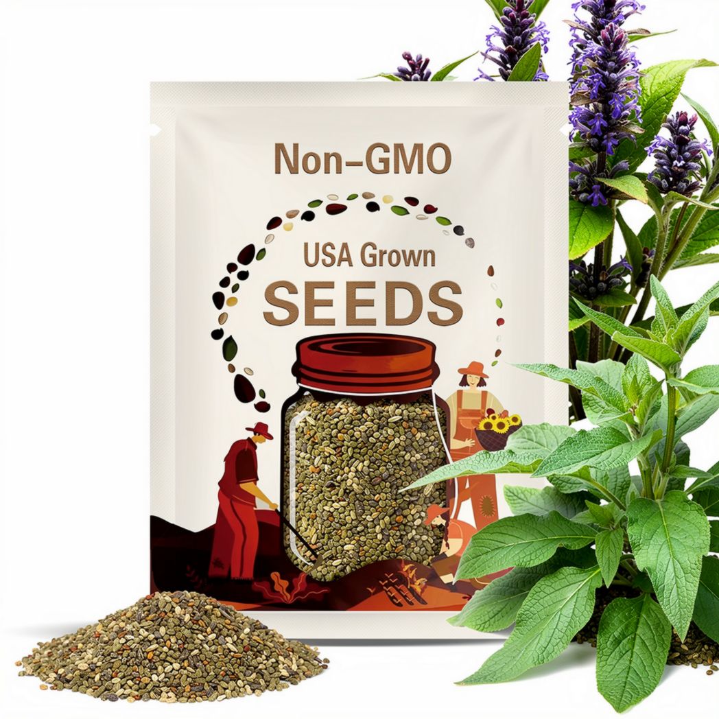 Organic Comfrey Seeds (Symphytum Officinale)