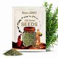 Rosemary Herb Seeds - Heirloom Seeds, Culinary Herb, Medicinal Herb, Open Pollinated, Perennial, Rosmarinus Officinalis, Non-GMO