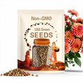 40 Seeds | Pacific View Dahlia Seeds - Pollinator Friendly- Open Pollinated - Heirloom - Flower Seeds - Mix Seeds to Plant - .#D093