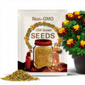 French Marigold Super Hero Spry Seeds - Open-Pollinating -Potted -Draft Resistant -Cold Resistant -Dwarf -Plant in Spring/After frost #291