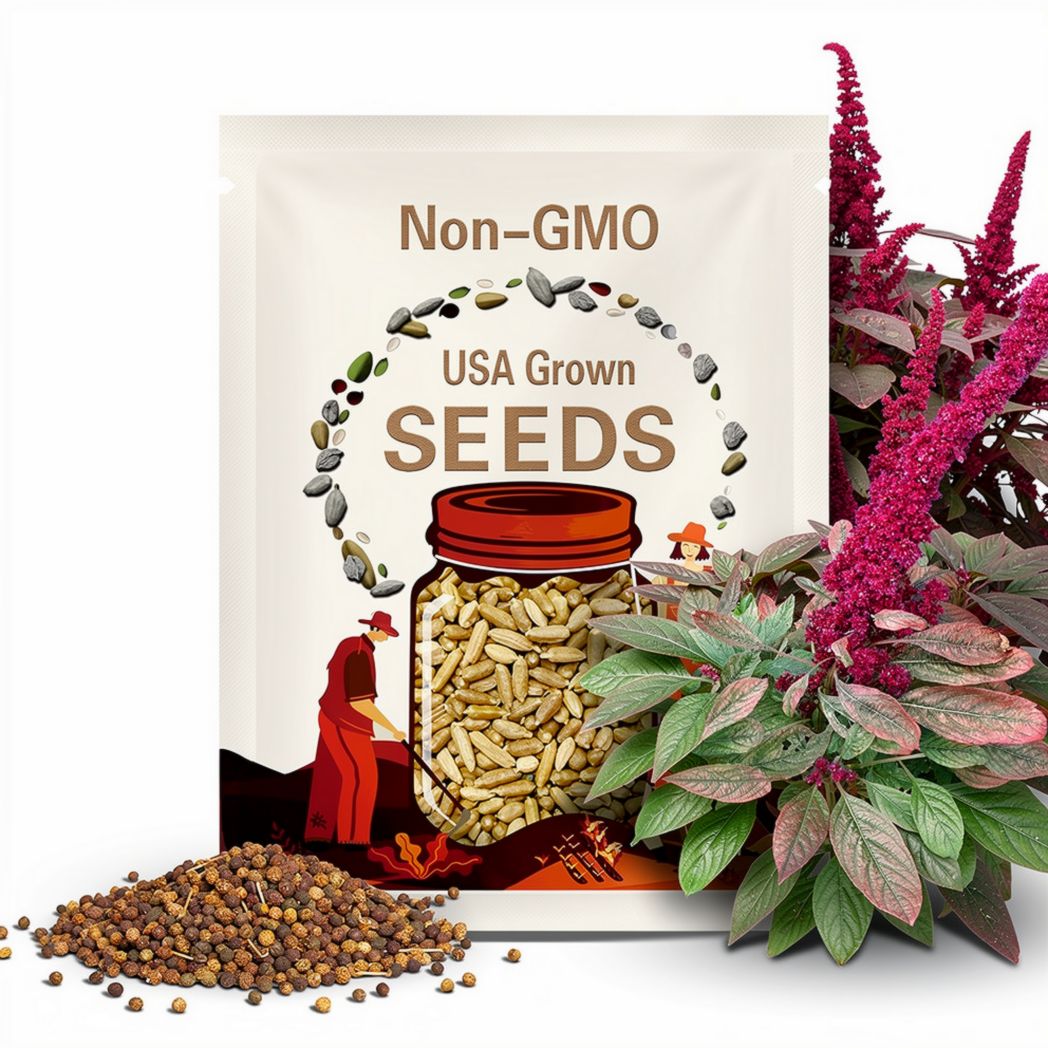 Amaranthus gangeticus | Elephant Head Amaranth | 50 Seeds
